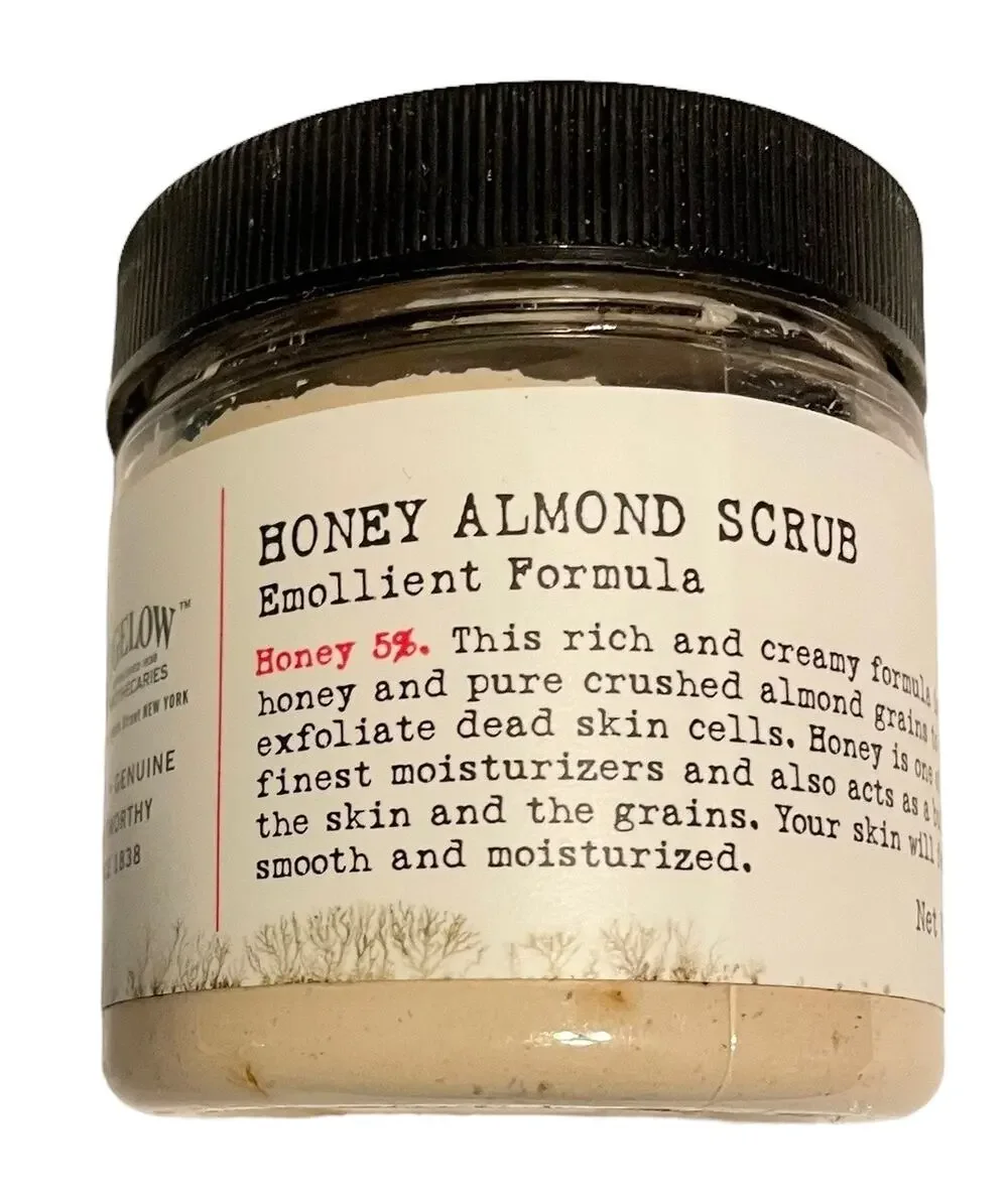 C O Bigelow Honey Almond Scrub Emollient Formula NEW Original Formula & Package